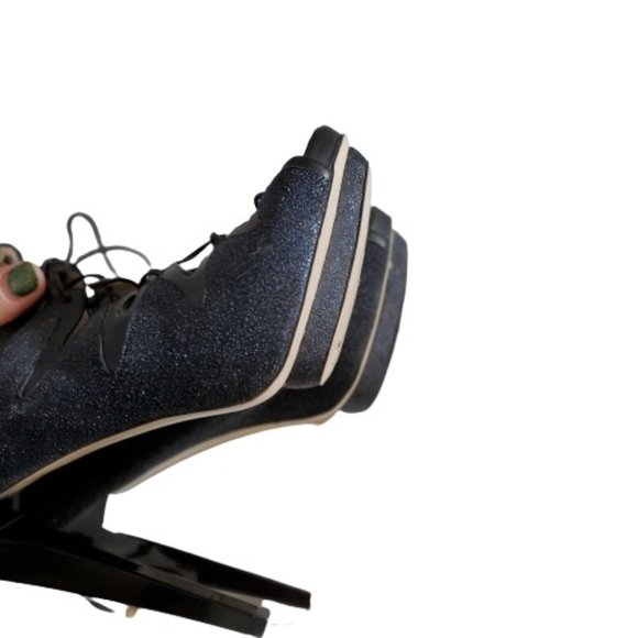 Burak Uyan Lace Up High Heels Size 8.5 (40) - Picture 7 of 10